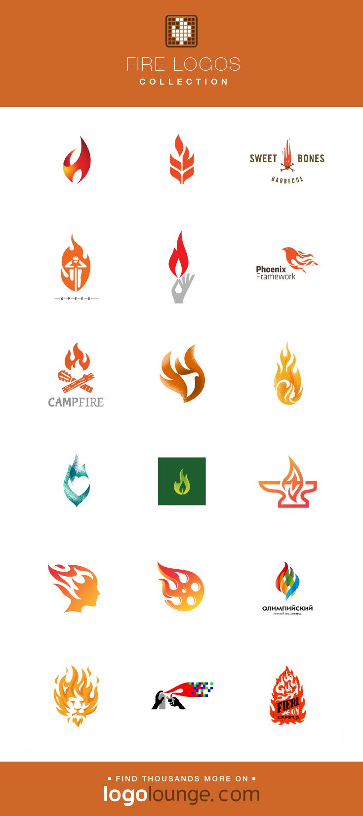 Logo Collection Fire Vector Logo Designs Flame, Heat, Spark 735x1650 Logo Collection Fire Vector Logo Designs Flame, Heat, Spark