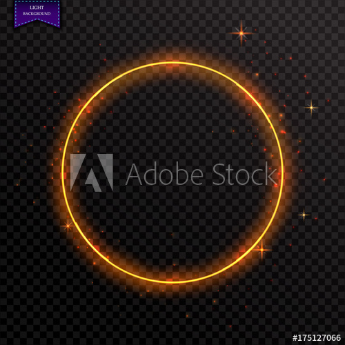 Vector Glowing Magic Round Frame Glowing Neon Fire Wave Glitter 500x500 Vector Glowing Magic Round Frame Glowing Neon Fire Wave Glitter