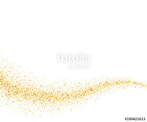 Vector Gold Glitter Wave Abstract Background, Golden Sparkles 500x417 Vector Gold Glitter Wave Abstract Background, Golden Sparkles
