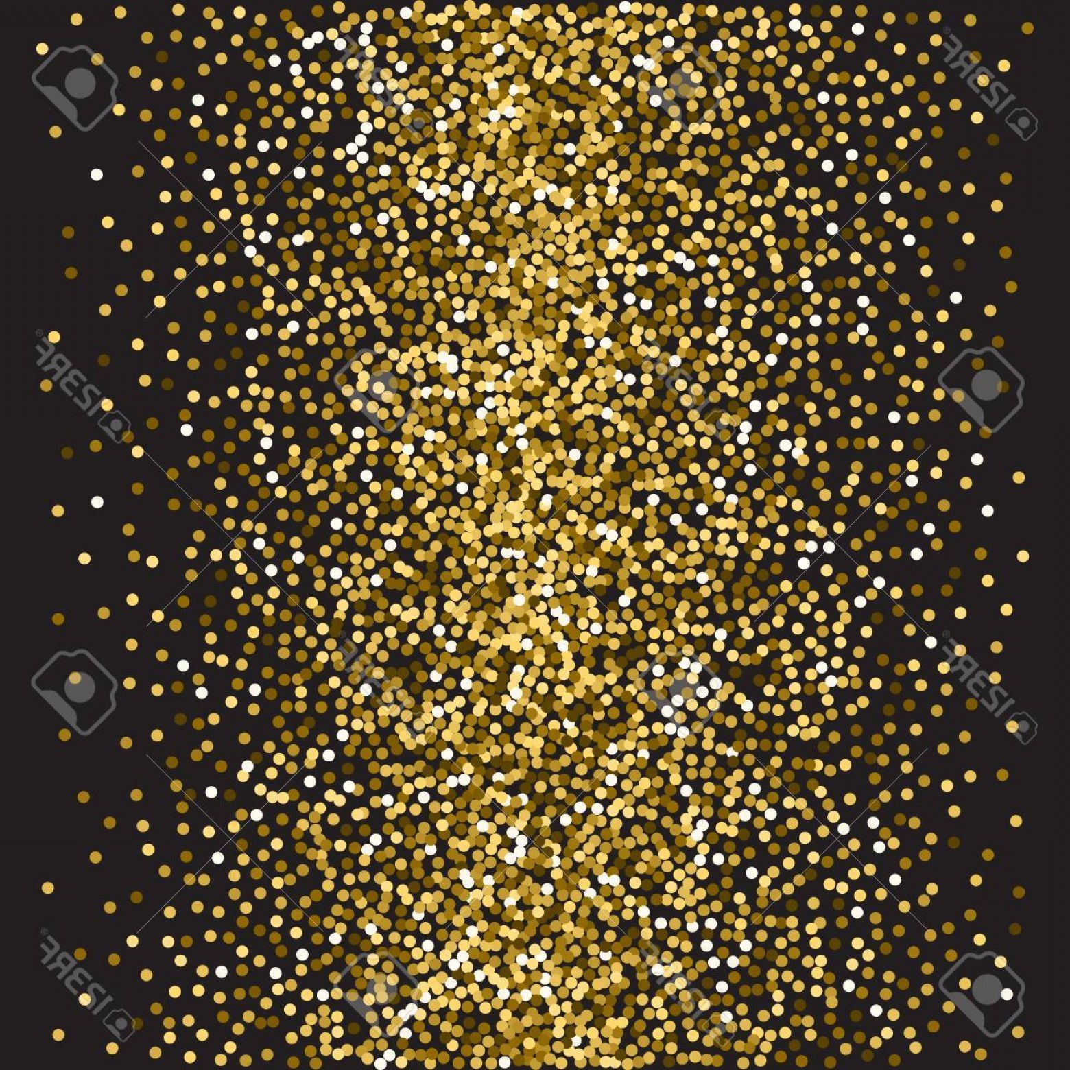 1560x1560 Photostock Vector Gold Sparkle Vector Template For Your Text