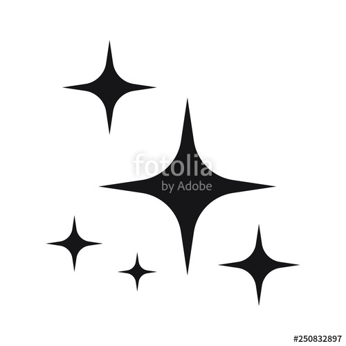 500x500 Sparkle Vector Icon Stock Image And Royalty Free Vector