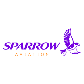 280x280 Sparrow Aviation Vector Logo Free Download