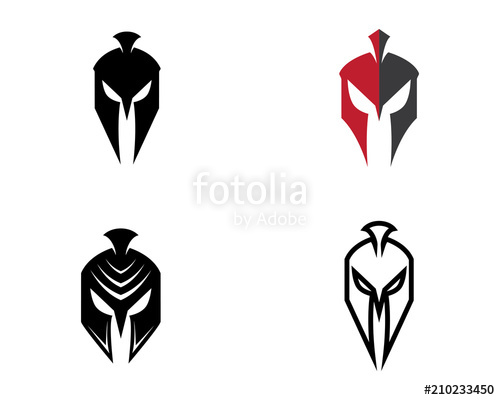 500x400 Spartan Helmet Vector Icon Stock Image And Royalty Free Vector