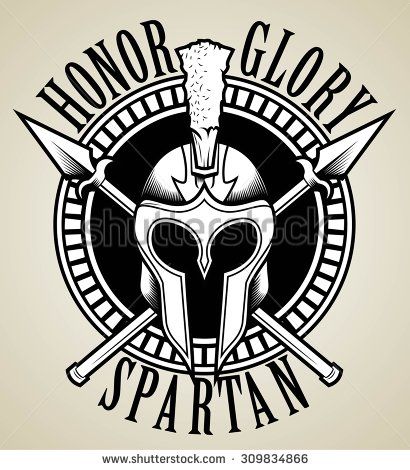 410x470 Spartan Vector With Helmet Shield And Spear Vector Art Spartan