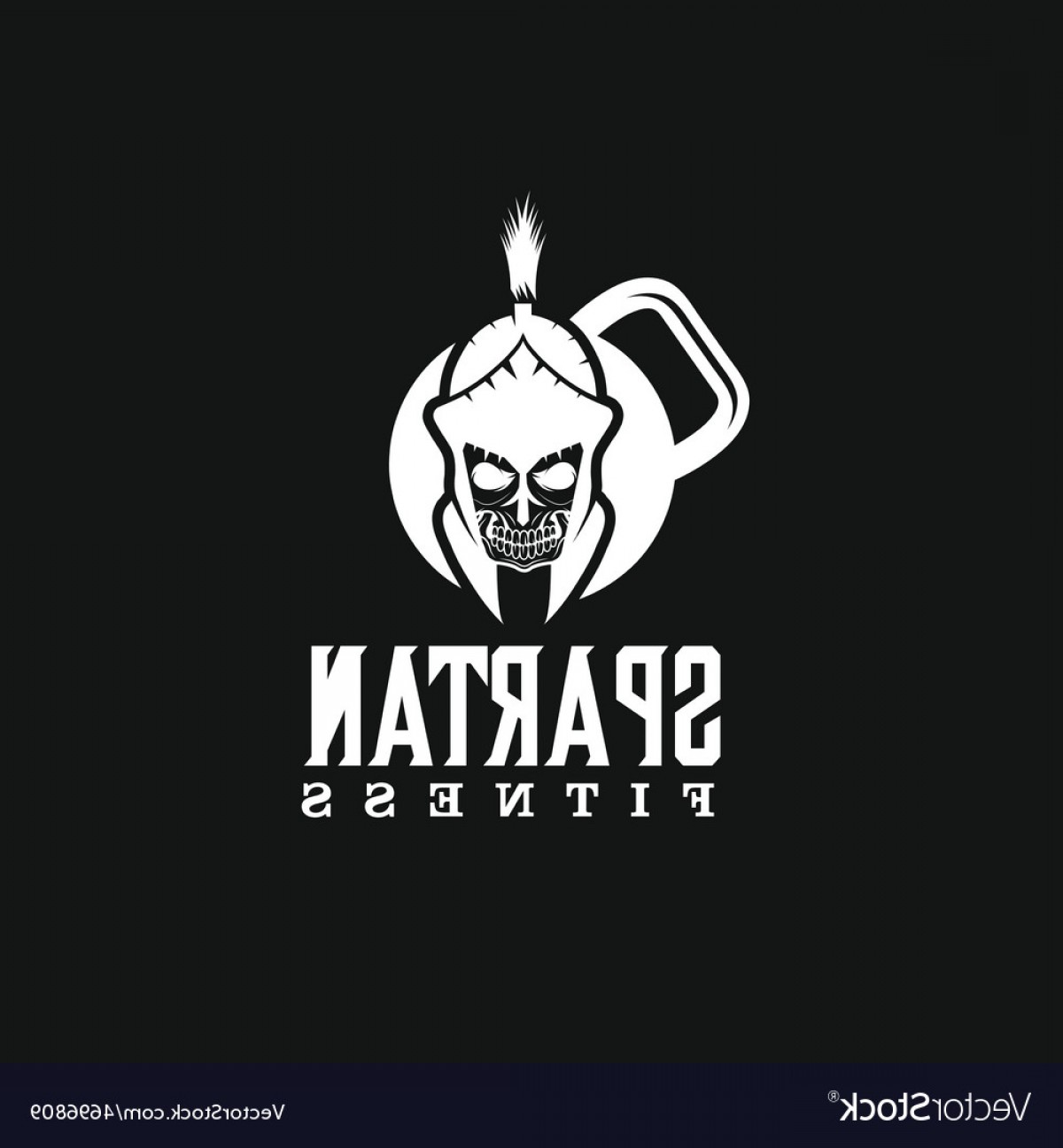 1200x1296 Skull Spartan Warrior Fitness Design Template Vector Hoodamathrun