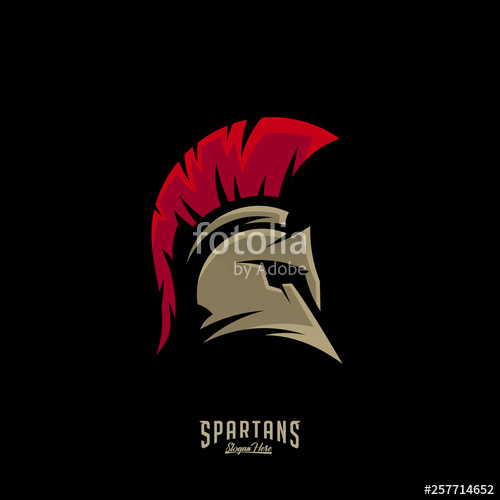 500x500 Spartan Logo Vector, Sparta Logo Vector, Spartan Helmet Logo