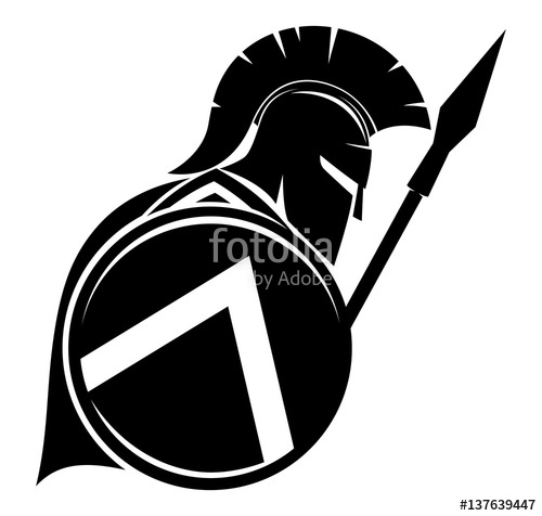 500x476 Spartan Sign Stock Image And Royalty Free Vector