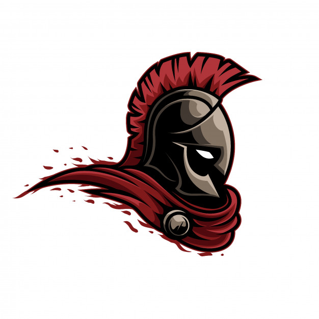 626x626 Mascot Logo Warrior Spartan Vector Premium Download