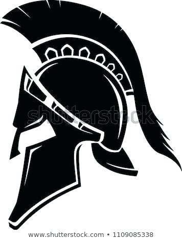 356x470 Spartan Helm Design Stock Vector Royalty Free Helmet