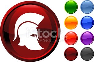 306x200 Spartan Military Helmet Internet Royalty Free Vector Art Stock