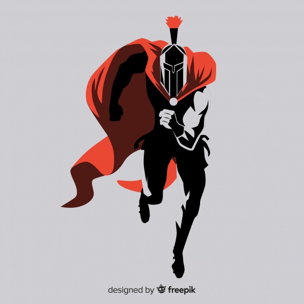 Silhouette Of Spartan Warrior Running Vector Free Download 626x626 Silhouette Of Spartan Warrior Running Vector Free Download