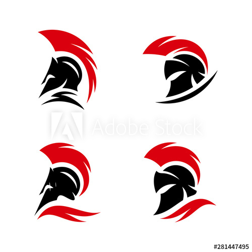 Spartan Warrior Logo Design Vector Illustration Warriors Sport 500x500 Spartan Warrior Logo Design Vector Illustration Warriors Sport