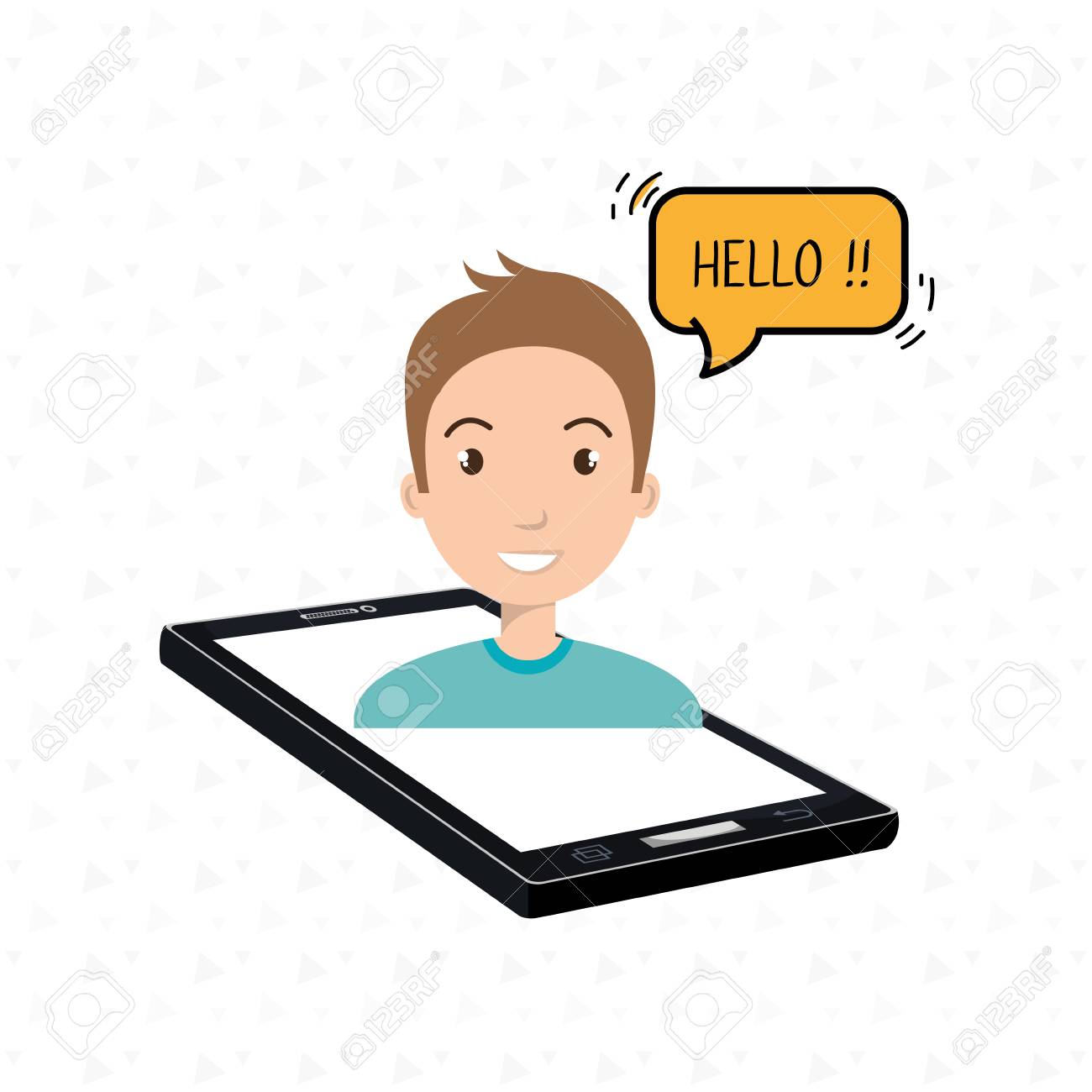 1300x1300 Free Collection Of Speaking Clipart Man Speech Download