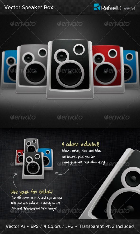 Let The Music Play The Package Include A Vector Speaker Box 590x990 Let The Music Play The Package Include A Vector Speaker Box