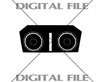 Car Subwoofer Speaker Box Vector Images Vinyl Decal T Shirt Etsy 340x270 Car Subwoofer Speaker Box Vector Images Vinyl Decal T Shirt Etsy