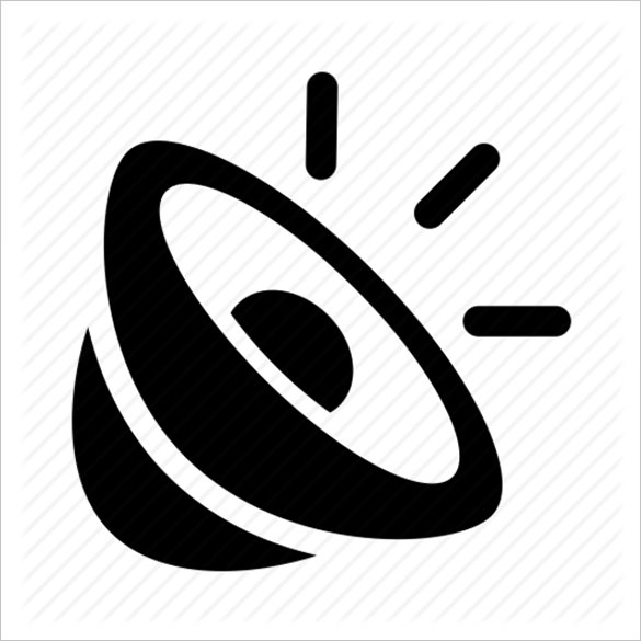 585x585 Speaker Icon White