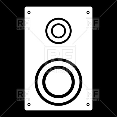 400x400 Loud Speaker Icon Vector Image Of Signs, Symbols, Maps