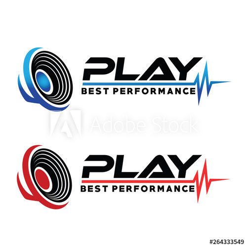 500x500 Speaker And Music Logo Vector