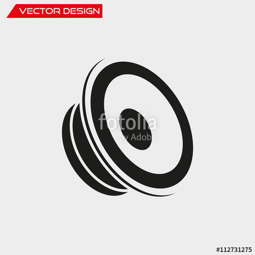 500x500 Car Speaker Icon Stock Image And Royalty Free Vector