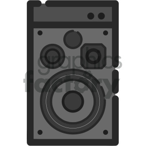 300x300 Speaker Vector Art Clipart Royalty Free Gif, Png