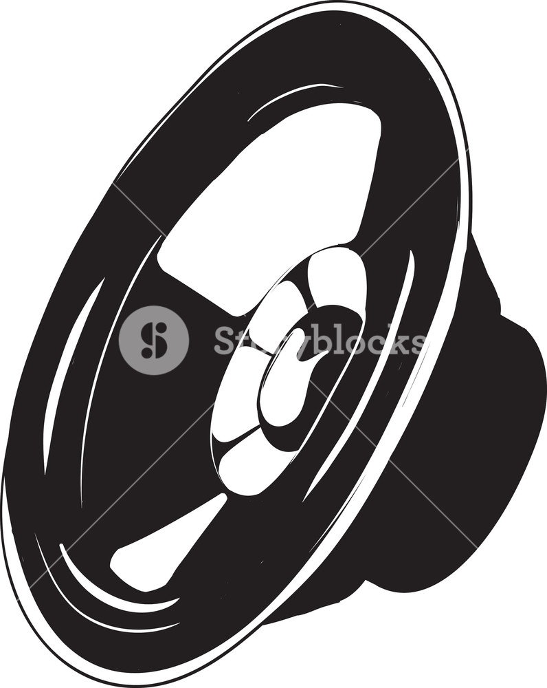 796x1000 Vector Speaker Royalty Free Stock Image