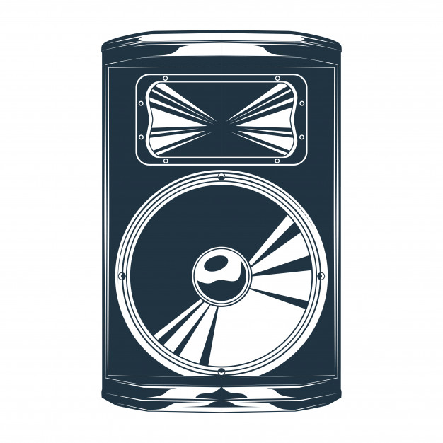 626x626 Vintage Vector Illustration Of Speaker Vector Premium Download