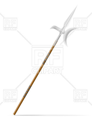 Medieval Spear Vector Image Of Objects Konturvid 311x400 Medieval Spear Vector Image Of Objects Konturvid