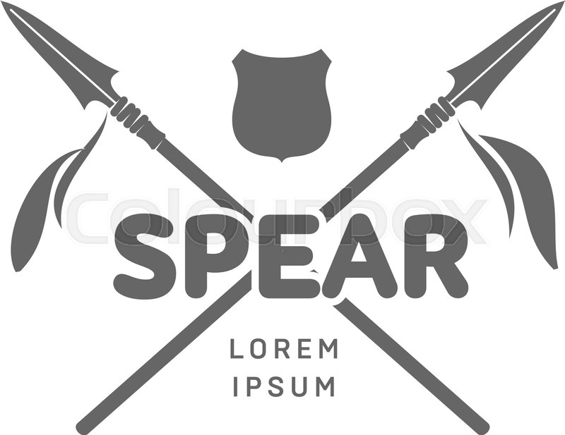 Abstract Vector Spear Label And Logo Stock Vector Colourbox 800x617 Abstract Vector Spear Label And Logo Stock Vector Colourbox