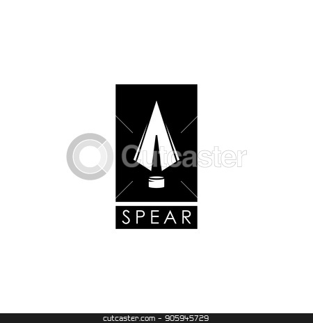 Spear Vector Image Stock Vector 450x464 Spear Vector Image Stock Vector