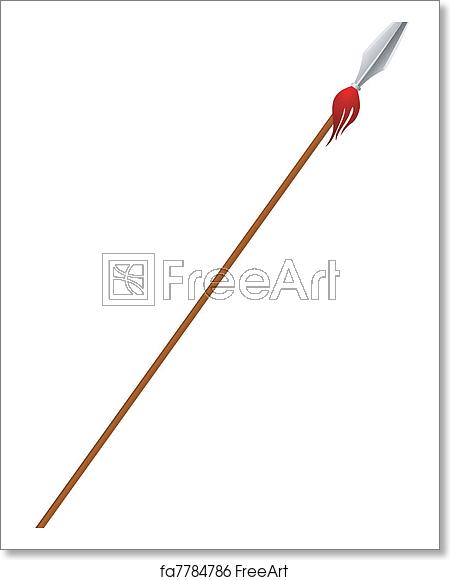 Free Art Print Of Spear Vector Vector Illustration Of A Spear 450x580 Free Art Print Of Spear Vector Vector Illustration Of A Spear