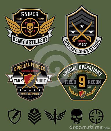 382x450 Special Ops Patch Set Patches Badge Design, Retro Logos