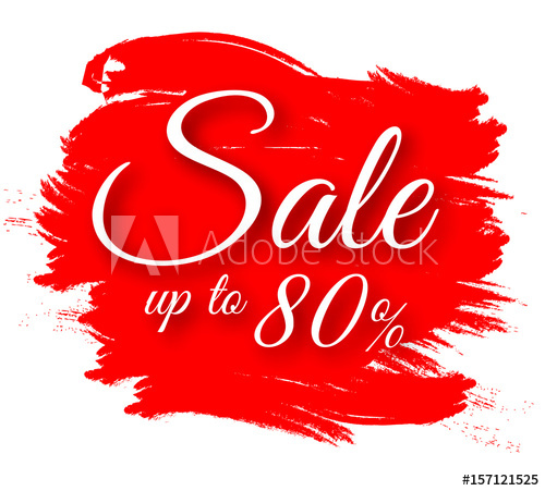 500x451 Sale Banner Template Design, Big Sale Special Offer Vector