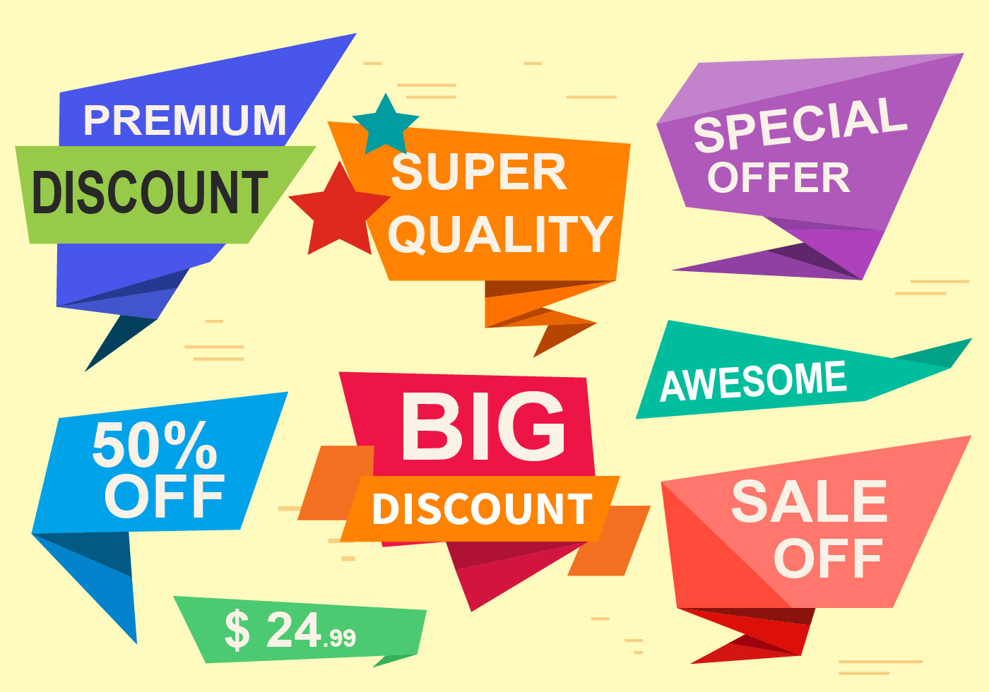 1400x980 Special Offer Free Vector Art