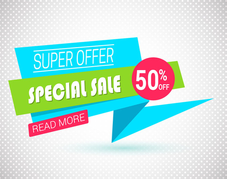 467x368 Special Offer Banner Free Vector Download