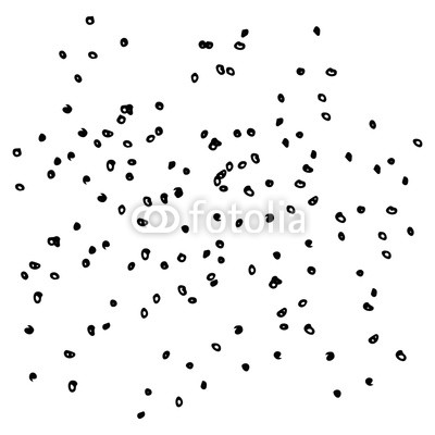400x400 Hand Drawn Abstract Speckled Background Black And White Vector