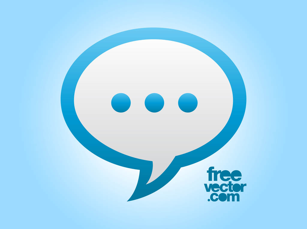 1024x765 Speech Balloon Vector Icon Vector Art Graphics