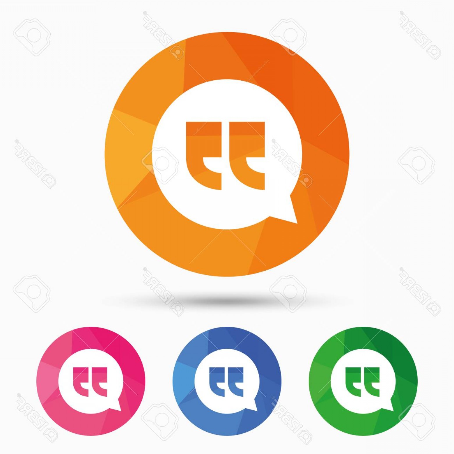 1560x1560 Quotation Mark Icon Vector Hoodamath