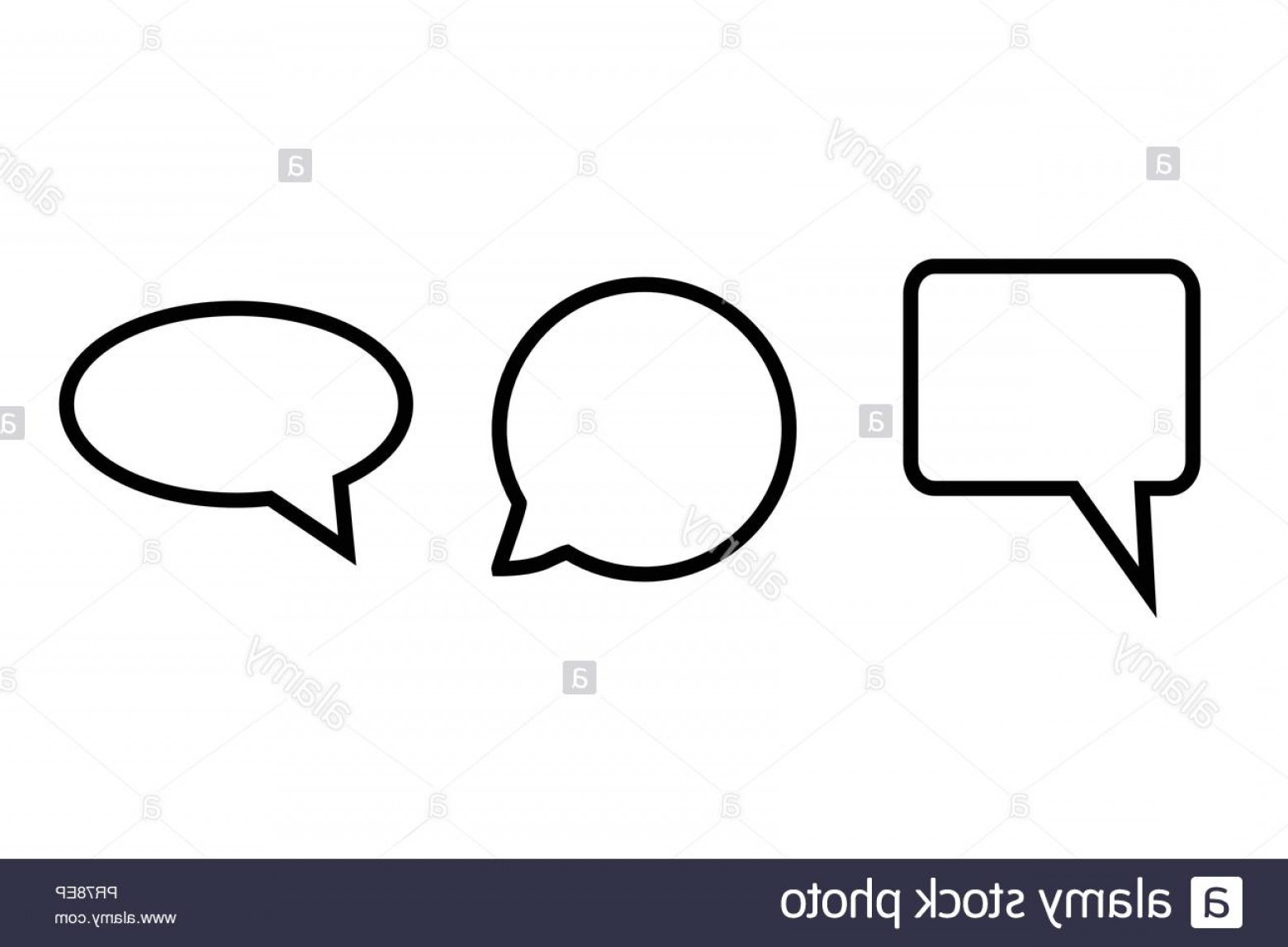 1560x1147 Chat Icon Speech Bubbles Icon Message Sign Vector Illustration