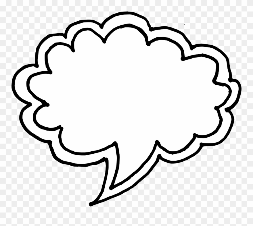 880x787 Drawn Bubble Transparent