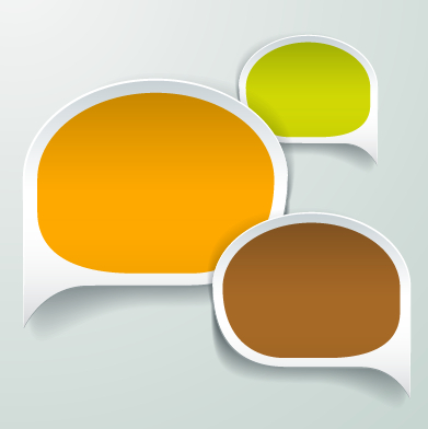 391x392 Round Paper Speech Bubble Vector For Free Download Free Vector