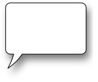 336x280 Vector Speech Bubble Vector Clip Art