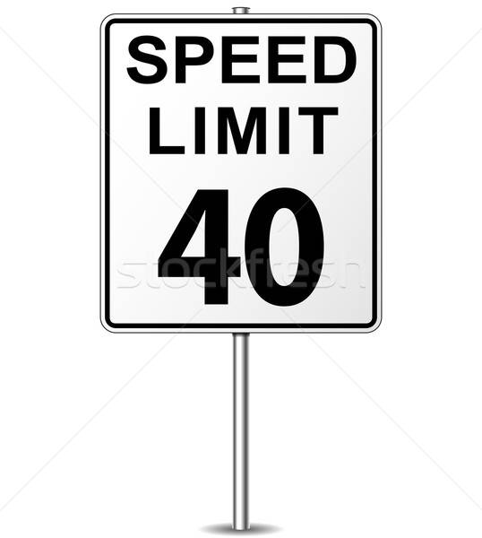 538x600 Vector Speed Limit Sign Vector Illustration Francois Poirier