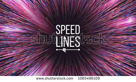 450x273 Abstract Speed Lines Vector Dynamic Effect Radial Geometric