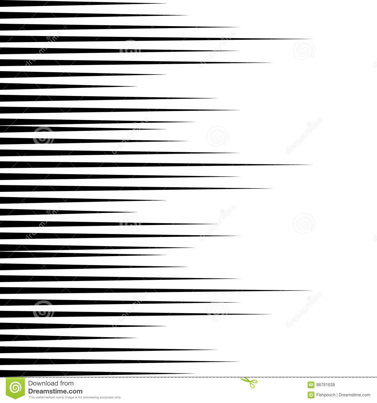 1300x1390 Comic Book Speed Lines Vector Background Stock Vector