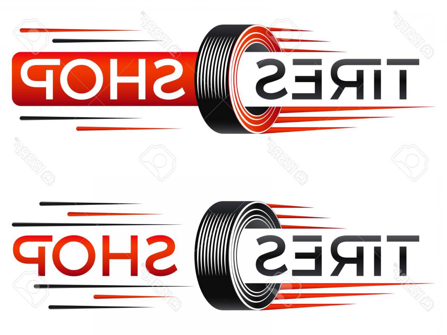 1560x1170 Photostock Vector Speed Tires Shop Logo Vector Illustration