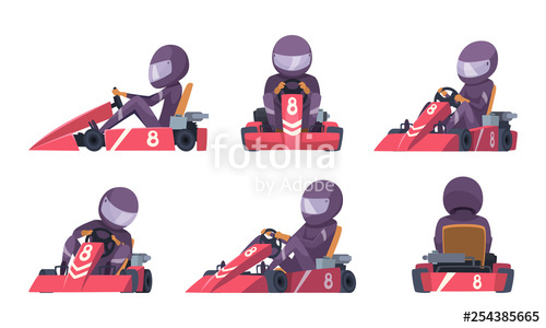 500x300 Karting Car Street Speed Racers Competition Sport Automobile Go