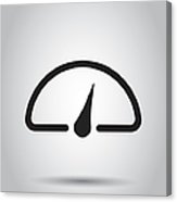 163x186 Dashboard Vector Icon Level Meter Speed Vector Illustration
