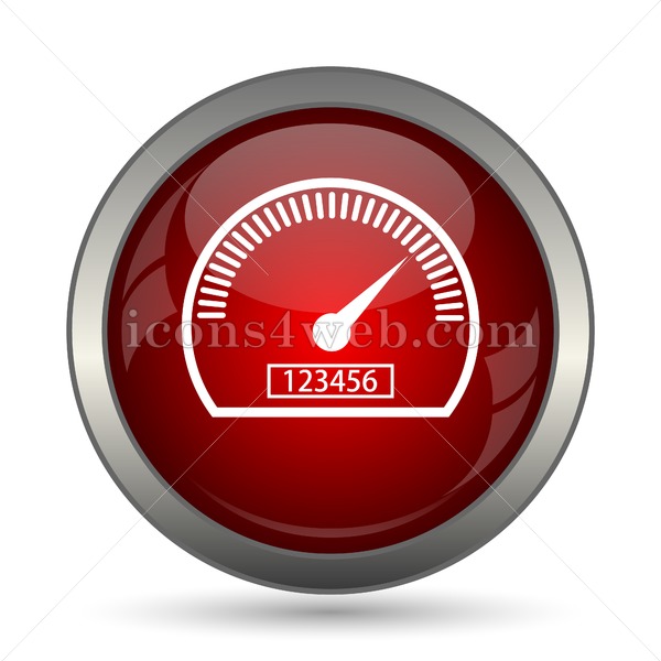 600x600 Speedometer Vector Icon