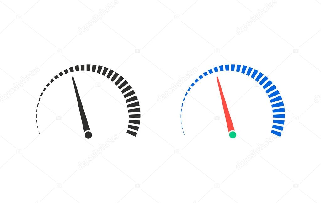 1023x648 Speedometer Vector Icon