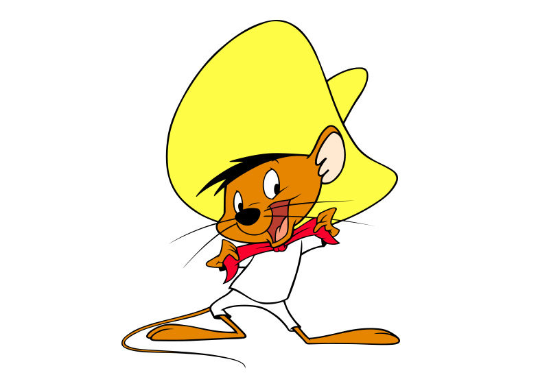 800x566 Speedy Gonzales Vector